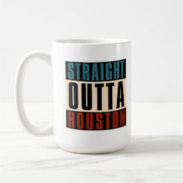 Rak Outta Houston Texas TX USA Kaffemugg