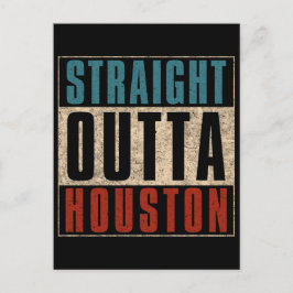 Rak Outta Houston Texas TX USA Vykort
