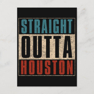 Rak Outta Houston Texas TX USA Vykort