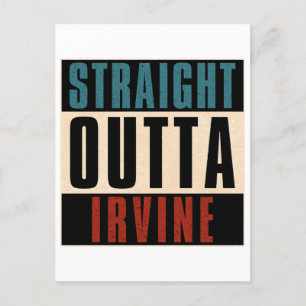 Rak Outta Irvine California CA Vykort