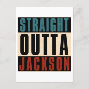 Rak Outta Jackson Mississippi MS Vykort