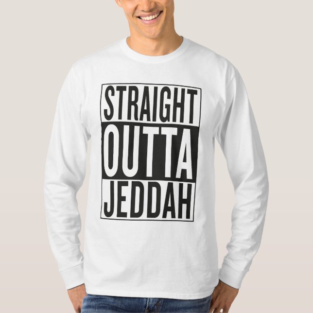 rak outta Jeddah Tee (Framsida)