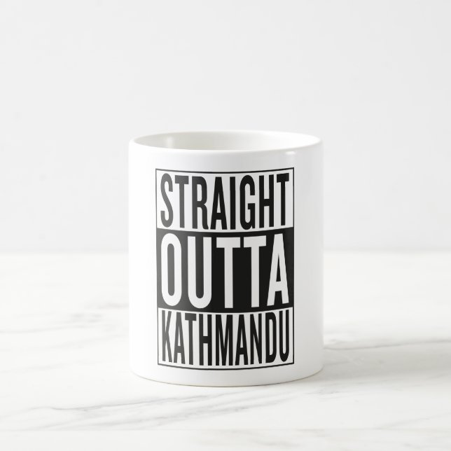 rak outta Kathmandu Kaffemugg (Center)