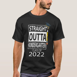 Rak Outta Kindergarten Pencil Funny Graduatio T Shirt