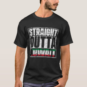 Rak Outta Kuwait Flagga T Shirt
