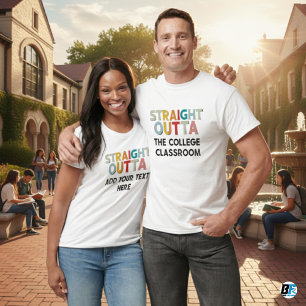 RAK OUTTA - lägg till texten här/skapa egen T Shirt