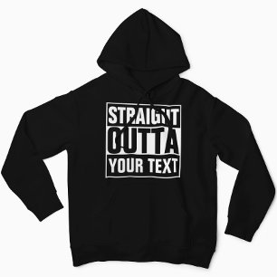 RAK OUTTA - lägg till texten här/skapa egen T Shirt