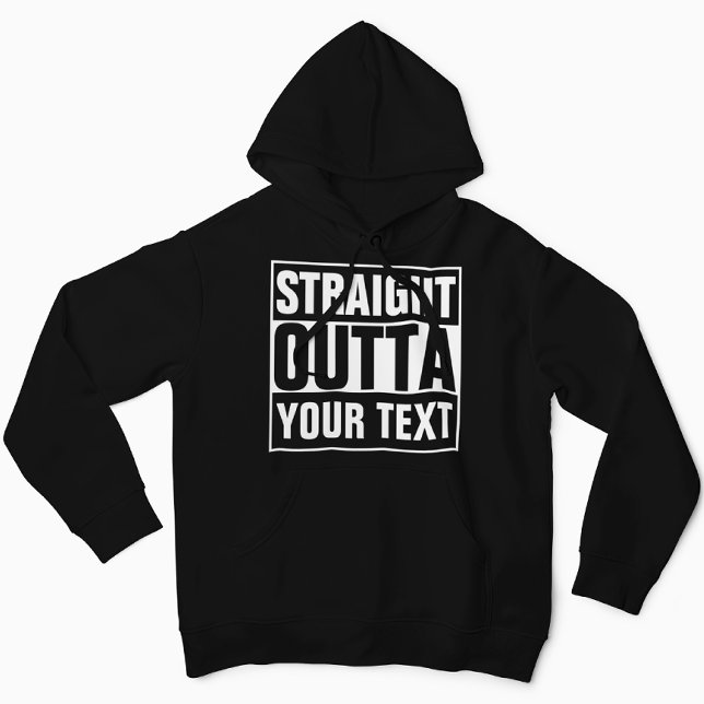 RAK OUTTA - lägg till texten här/skapa egen T Shirt (Skapare uppladdad)