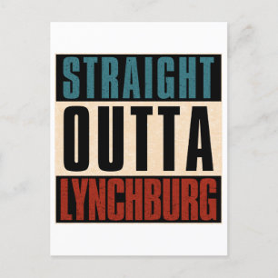 Rak Outta Lynchburg Virginia VA Vykort