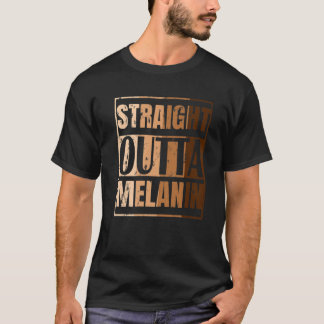 Rak Outta Melanin Black Live Matter History M T Shirt