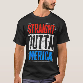 Rak Outta Merica T- 4 juli T Shirt