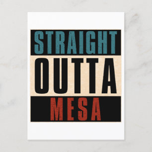Rak Outta Mesa Arizona AZ Vykort
