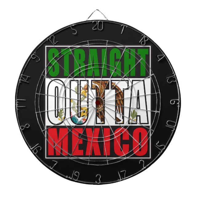 Rak Outta Mexico flagga Piltavla (Framsidan)