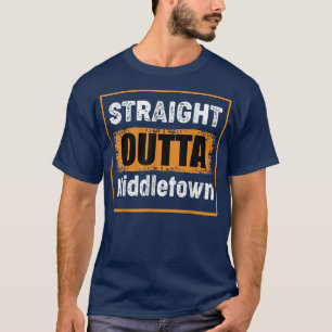 Rak Outta Middletown Ohio USA Retro Distresse T Shirt