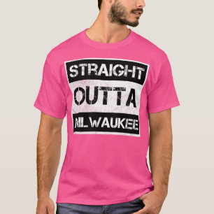 Rak Outta Milwaukee Wisconsin Vintage Distres T Shirt