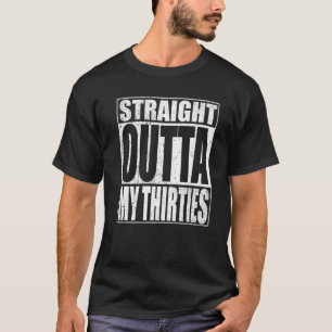 Rak Outta Mina 30-årsjubileum 40:e födelsedagsgift T Shirt