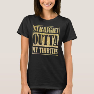 Rak Outta Mina 30-ynka 30års födelsedag Gif T Shirt