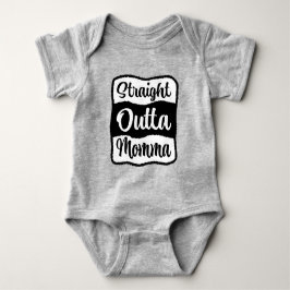 Rak Outta Momma Typography T Shirt