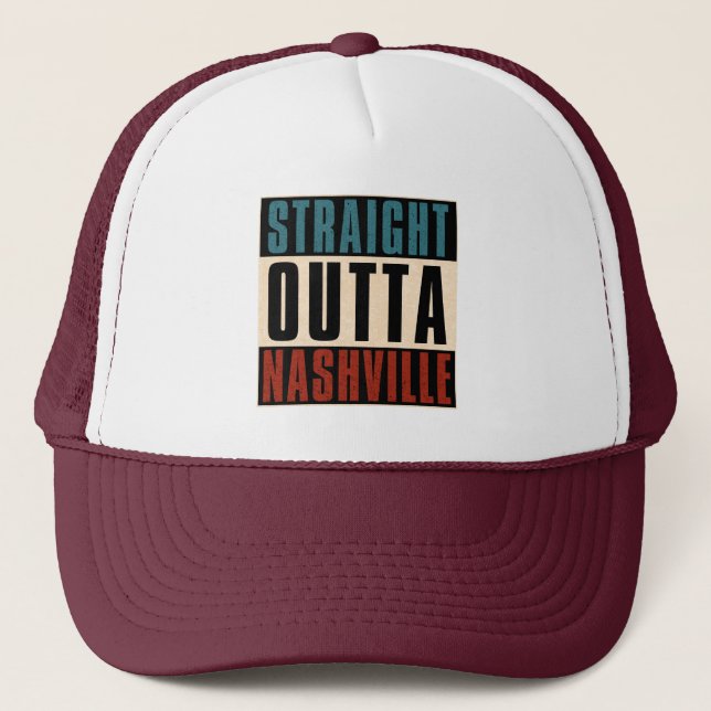 Rak Outta Nashville Tennessee TN Keps (Framsida)