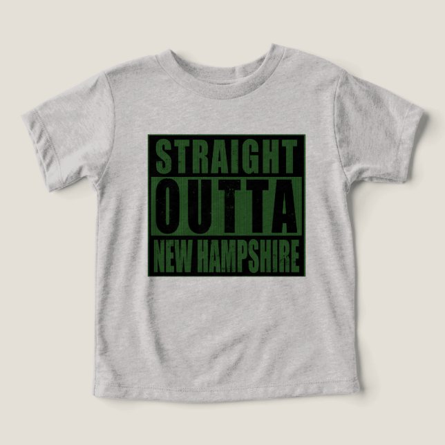 Rak Outta New Hampshire T Shirt (Design Framsida)