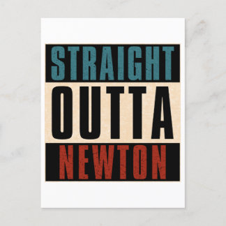 Rak Outta Newton Massachusetts MORSA Vykort