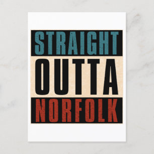 Rak Outta Norfolk Virginia VA Vykort