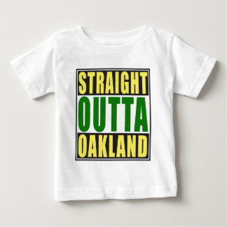Rak Outta Oakland grönt Tee Shirt
