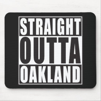 Rak Outta Oakland svart Musmatta