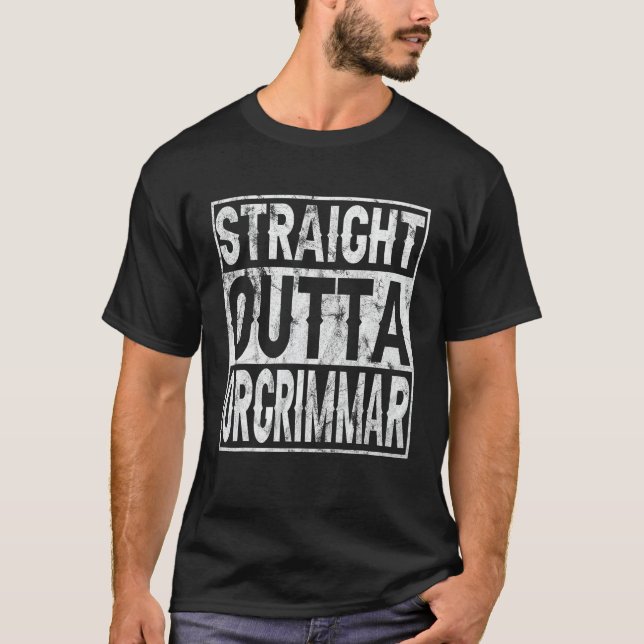 Rak Outta Orgrimmar Horde Gamer Tee (Framsida)