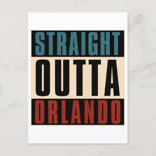 Rak Outta Orlando Florida FL Vykort