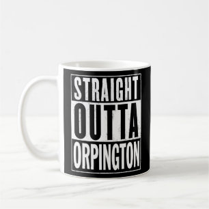 Rak Outta Orpington-grafik A1 Kaffemugg