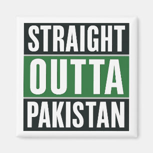 Rak Outta Pakistan, djärv utformning av nationellt Magnet