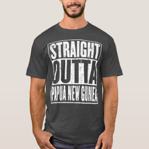 Rak Outta Papua Nya Guinea Vintage Distress T Shirt