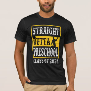 Rak Outta Preschool klass 2034 Grow med M T Shirt