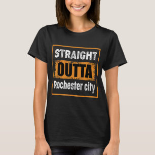 Rak Outta Rochester City New York USA Vintage T Shirt