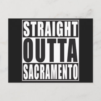 Rak Outta Sacramento Kalifornien Vykort