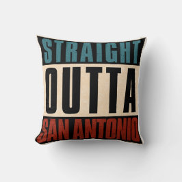 Rak Outta San Antonio Texas TX USA Kudde