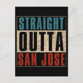 Rak Outta San Jose California CA USA Vykort