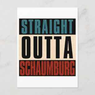 Rak Outta Schaumburg Illinois IL Vykort