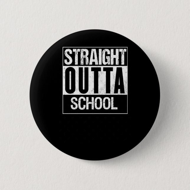 Rak Outta School 1 Knapp (Framsida)