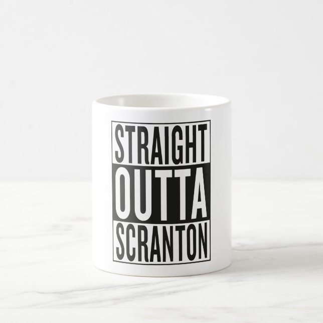rak outta Scranton Kaffemugg (Center)