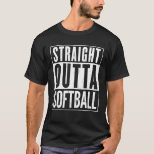 Rak Outta Softball Funy T Shirt