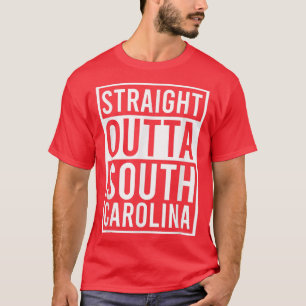 Rak Outta South Carolina City SC Roligt Surprise T Shirt