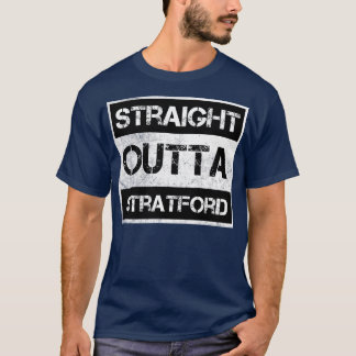 Rak Outta Stratford Connecticut Vintage Distr T Shirt