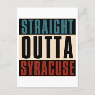 Rak Outta Syracuse New York NY Vykort