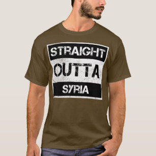 Rak Outta Syria Traveler Gift Land Expat N T Shirt