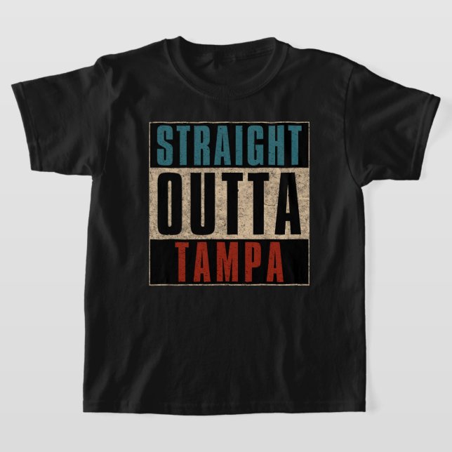Rak Outta Tampa Florida FL T Shirt (Laydown)