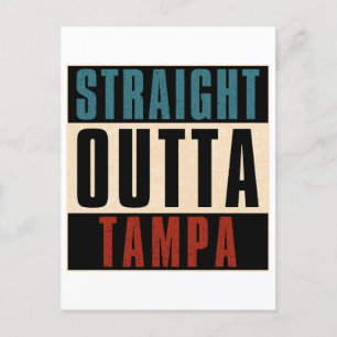 Rak Outta Tampa Florida FL Vykort