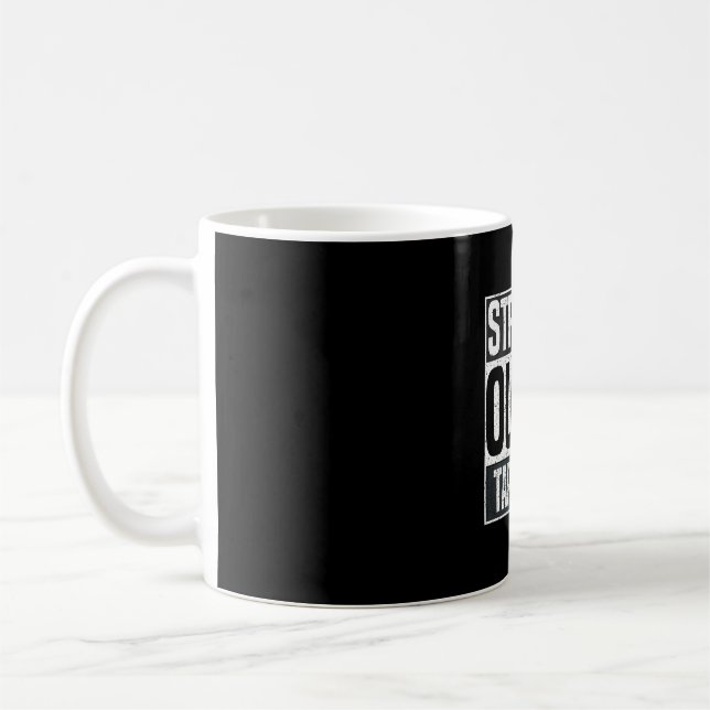 Rak outta Tap Class Tap Dancer Dancing Kaffemugg (Vänster)