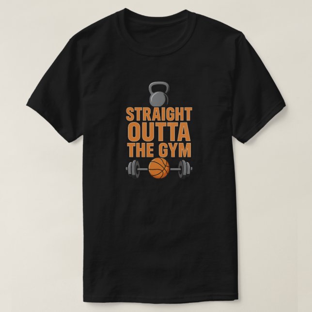 Rak Outta the Gym T Shirt (Design framsida)
